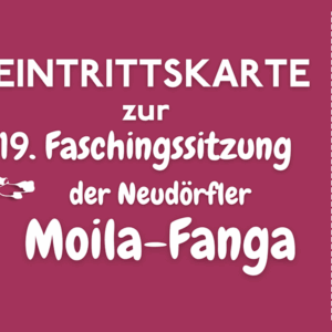 Faschingssitzung 31. Jänner 2026 19 Uhr Saalkarte